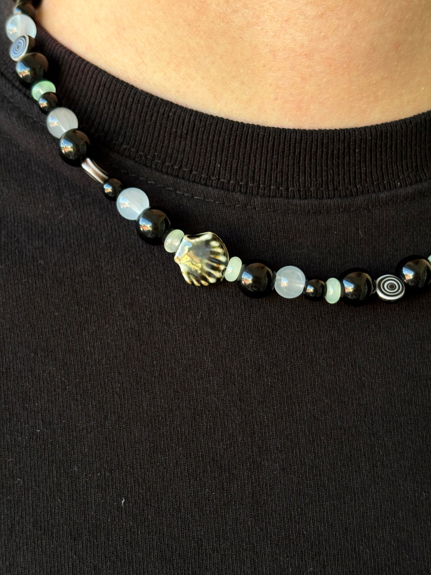 1 OF 1 DARK SHELL NECKLACE