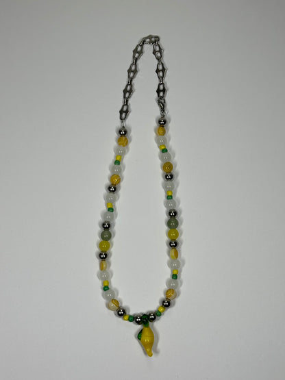 1 OF 1 LEMON NECKLACE