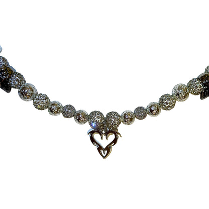 WHITE SKULL NECKLACE