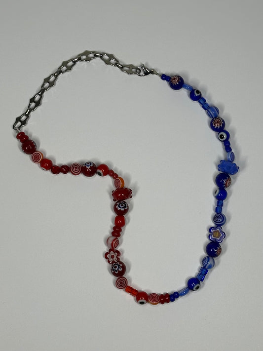 1 OF 1 RED & BLUE