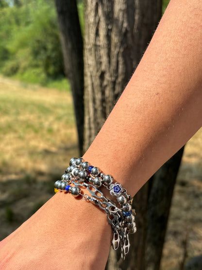 1 OF 1 STEEL & FLOWERS #2