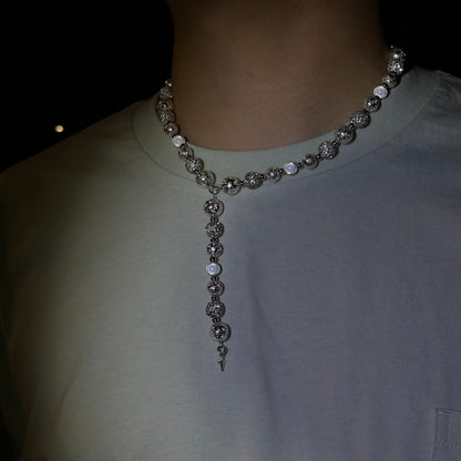 WHITE GLOWING ROSARY
