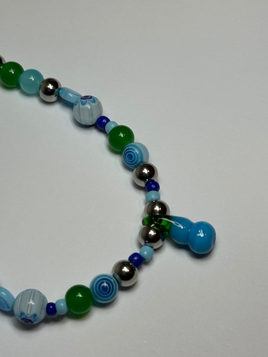 1 OF 1 MUTANT PEAR NECKLACE